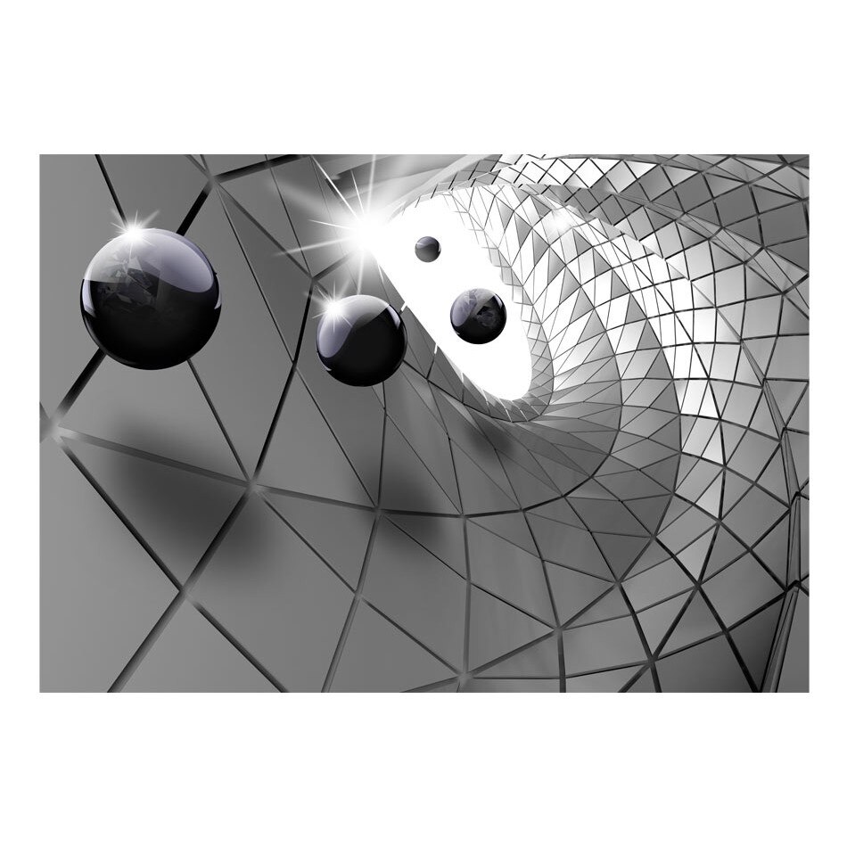 Fototapet vlies - Iluzia de otel - 300 x 210 cm