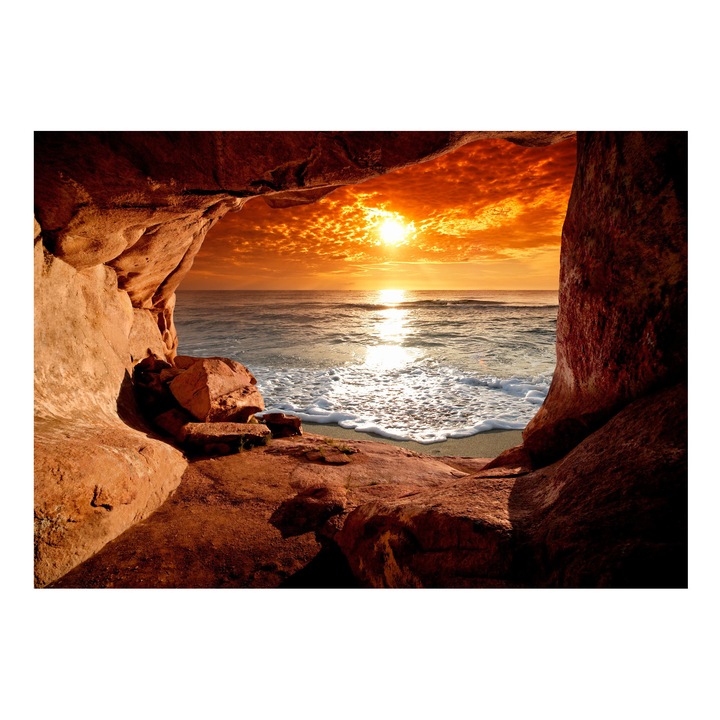Tapet foto autoadeziv, Artgeist, Exit from the Cave, 98x70cm, Multicolor