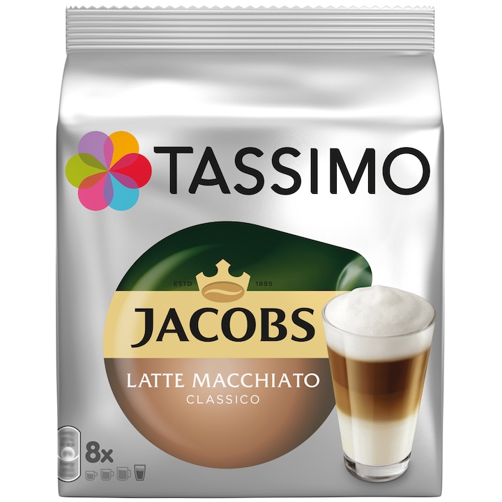 Tassimo Latte Macchiato kávékapszula, 264 g