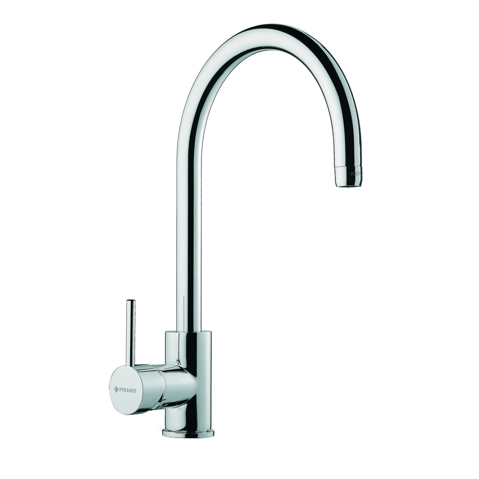 Baterie bucatarie Pyramis GUSTO, monocomanda, finisaj cromat