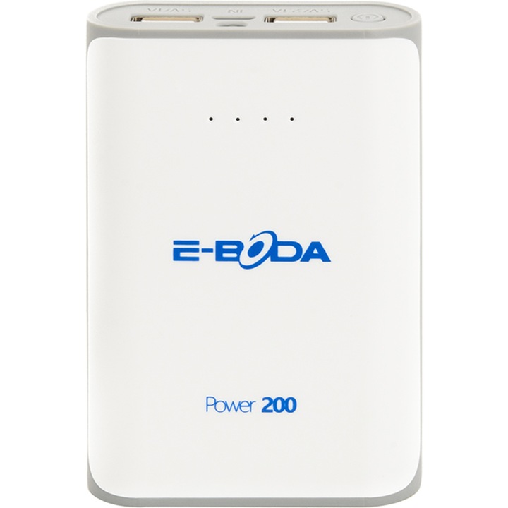 Външна батерия E-BODA Power 200, White
