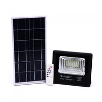 proiector led smd 25w v-tac cu panou solar si telecomanda cu functii multiple imagen 12_1_
0