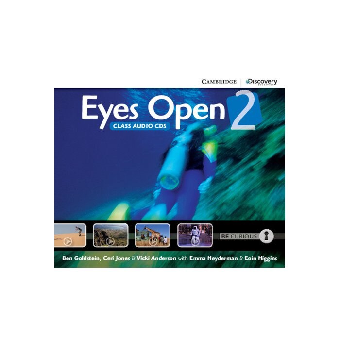 Eyes Open Level 2 Class Audio CDs (3), Ben Goldstein, Ceri Jones, Jones, Ceri, Vicki Anderson, Anderson, Vicki