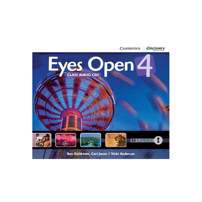 Eyes Open Level 4 Class Audio CDs (3), Ben Goldstein, Ceri Jones, Jones, Ceri, Vicki Anderson, Anderson, Vicki