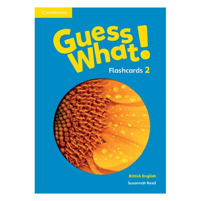 Guess What! Level 2 Flashcards (pack of 91) British English, Susannah Reed