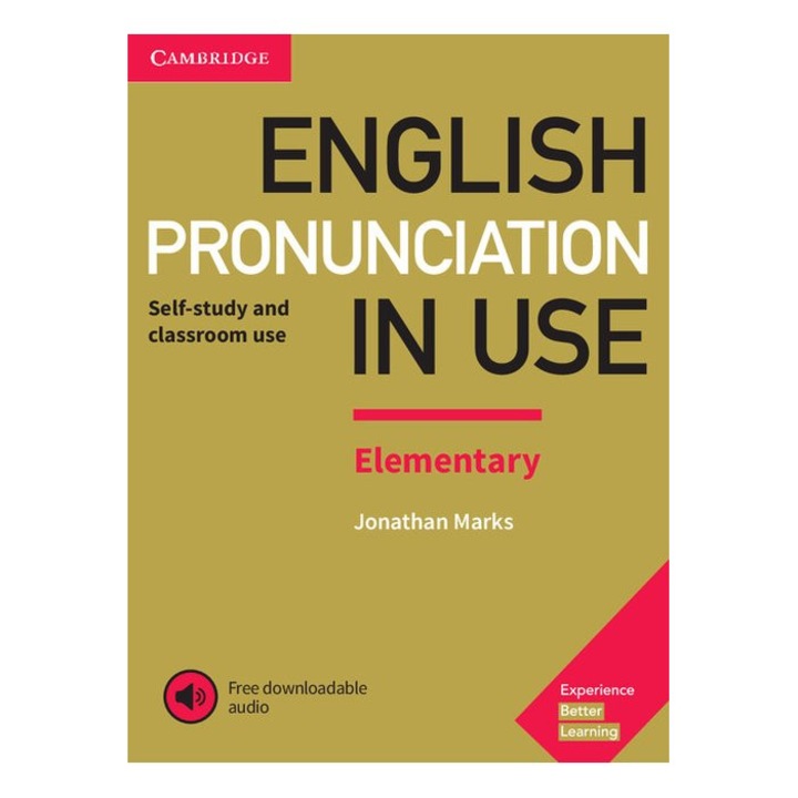 English Pronunciation in Use Elementary Book with Answers and Downloadable Audio, Jonathan Marks