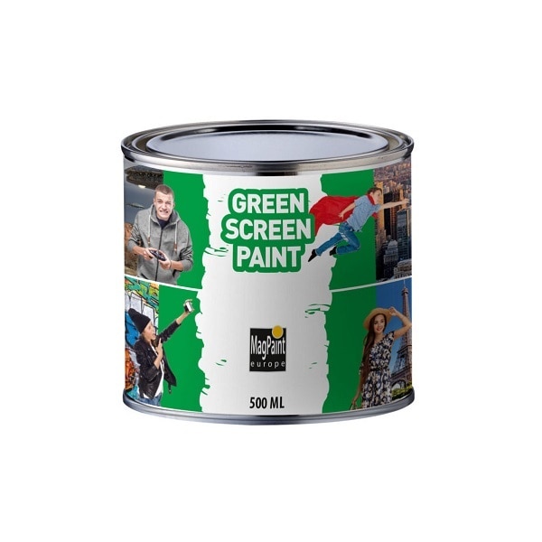 Vopsea GreenScreen Paint pentru vlog, inregistrari video 500 mL