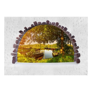 Fototapet vlies vlies - Lacul de vara - 350 x 245 cm Fototapet vlies vlies - Lacul de vara - 350 x 245 cm