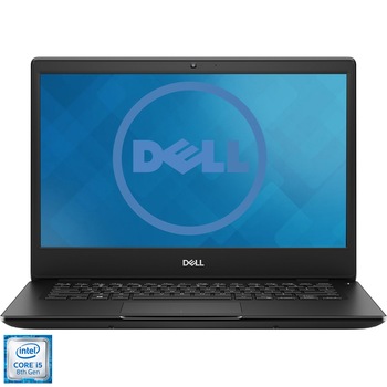 Laptop ultraportabil Dell Latitude 3400 cu procesor Intel Core i5-8265U pana la 3.90 GHz, 14 Laptop ultraportabil Dell Latitude 3400 cu procesor Intel Core i5-8265U pana la 3.90 GHz, 14