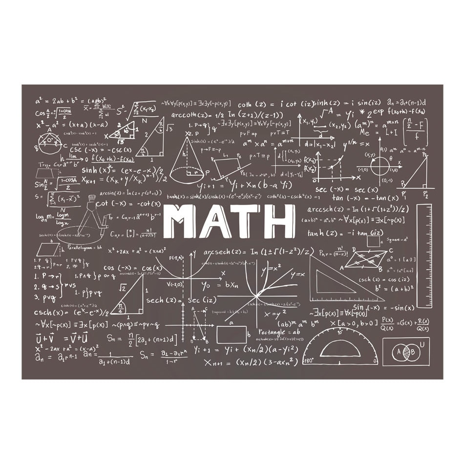 Fototapet vlies - Manual de matematica - 400 x 280 cm