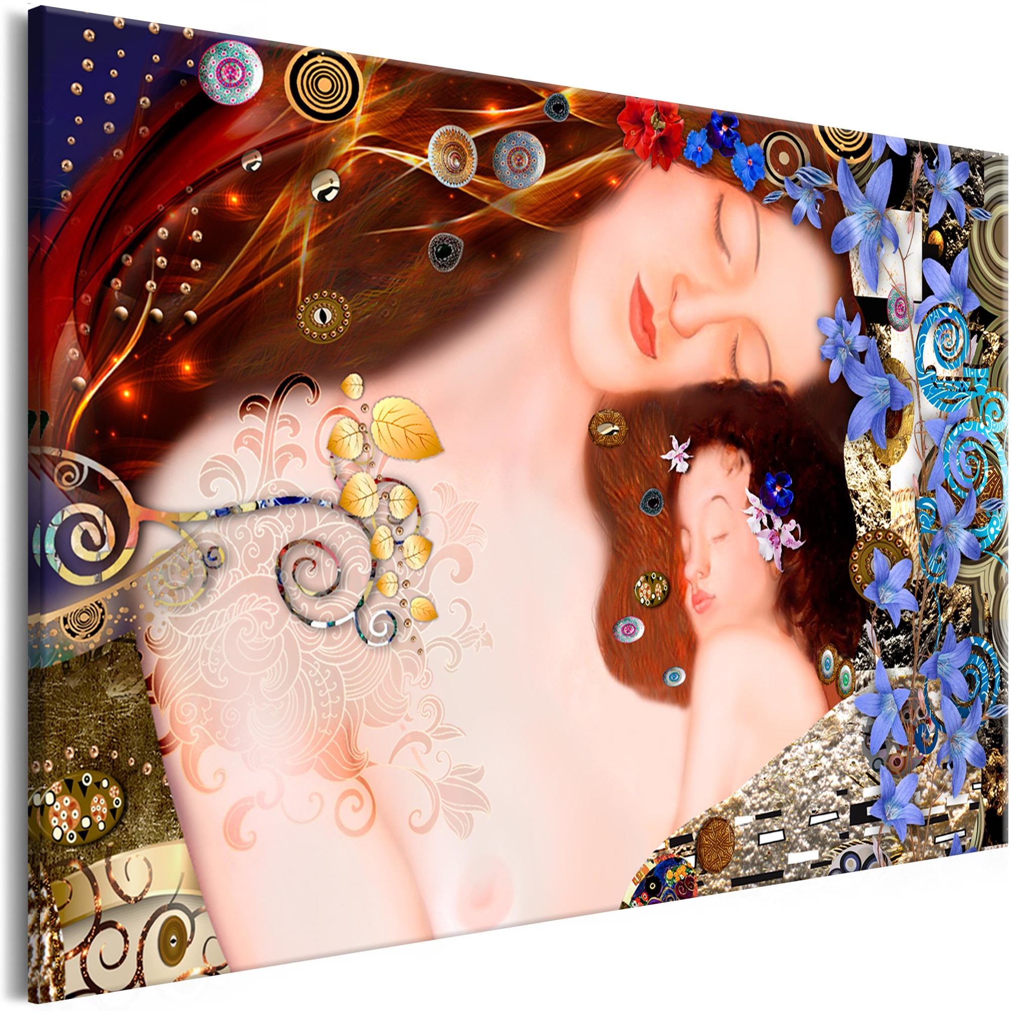 Tablou canvas - ImbratiSarea mamei largi - 120 x 80 cm