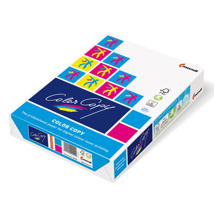MONDI Color Copy Papír, A4-es, 90 g / nm, 500 lap / csomag, fehér