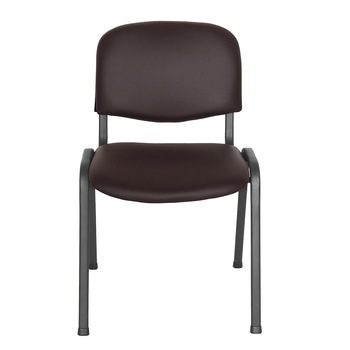 Scaun birou operational ART KIEV ,realizat cu tapiterie din imitatie de piele maro inchis ,cadru din teava de otel,dimensiuni 85x53x53 cm, greutatea maxima sustinuta 120 kg Scaun birou operational ART KIEV ,realizat cu tapiterie din imitatie de piele maro inchis ,cadru din teava de otel,dimensiuni 85x53x53 cm, greutatea maxima sustinuta 120 kg