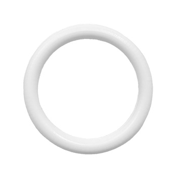 Set de 300 inele D.28 mm pentru perdele, plastic, alb Set de 300 inele D.28 mm pentru perdele, plastic, alb