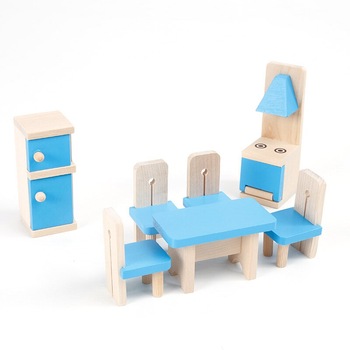 Bucatarie din lemn pentru casuta papusilor Bucatarie din lemn pentru casuta papusilor