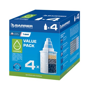 Set 4 Bucati cartus filtrant Barrier Hardness (Dedurizare) Set 4 Bucati cartus filtrant Barrier Hardness (Dedurizare)