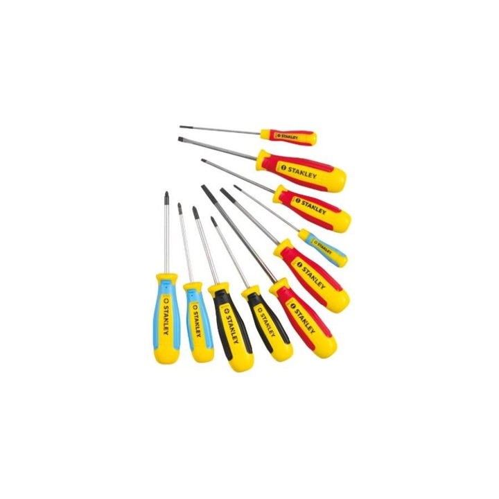 Stanley Magnum Csavarhúzó Készlet 10 Részes (Stht0-62201)