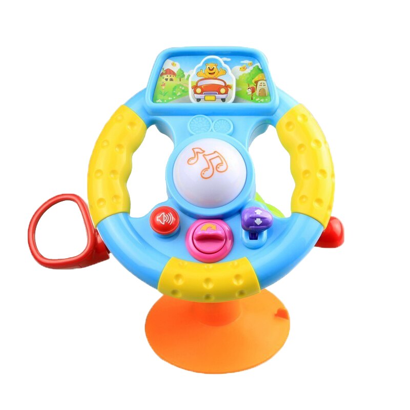 Jucarie educativa muzicala Volan BabyMix 308517, Multicolor