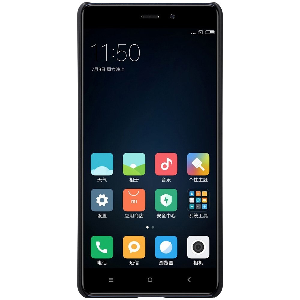 Husa Xiaomi Redmi 4, Nillkin Super Frosted, Negru