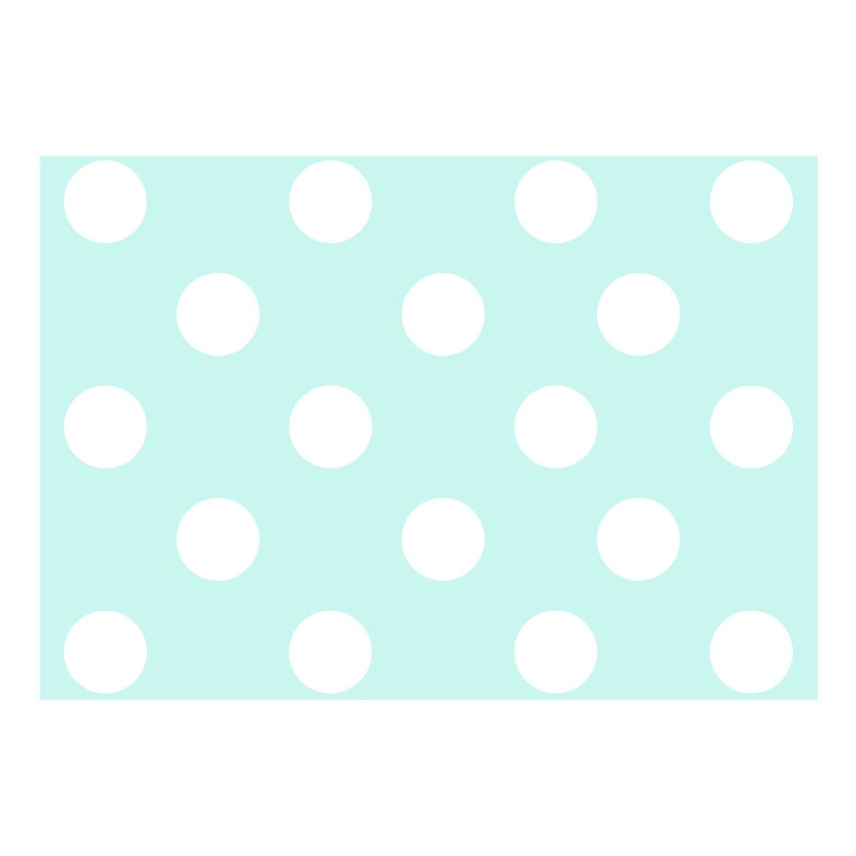 Fototapet vlies - Sky Blue Dots - 100 x 70 cm