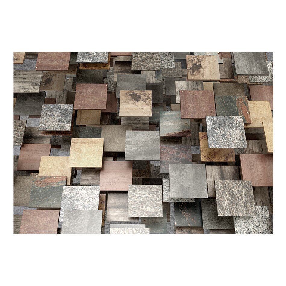 Fototapet vlies - Structura patrata - 400 x 280 cm