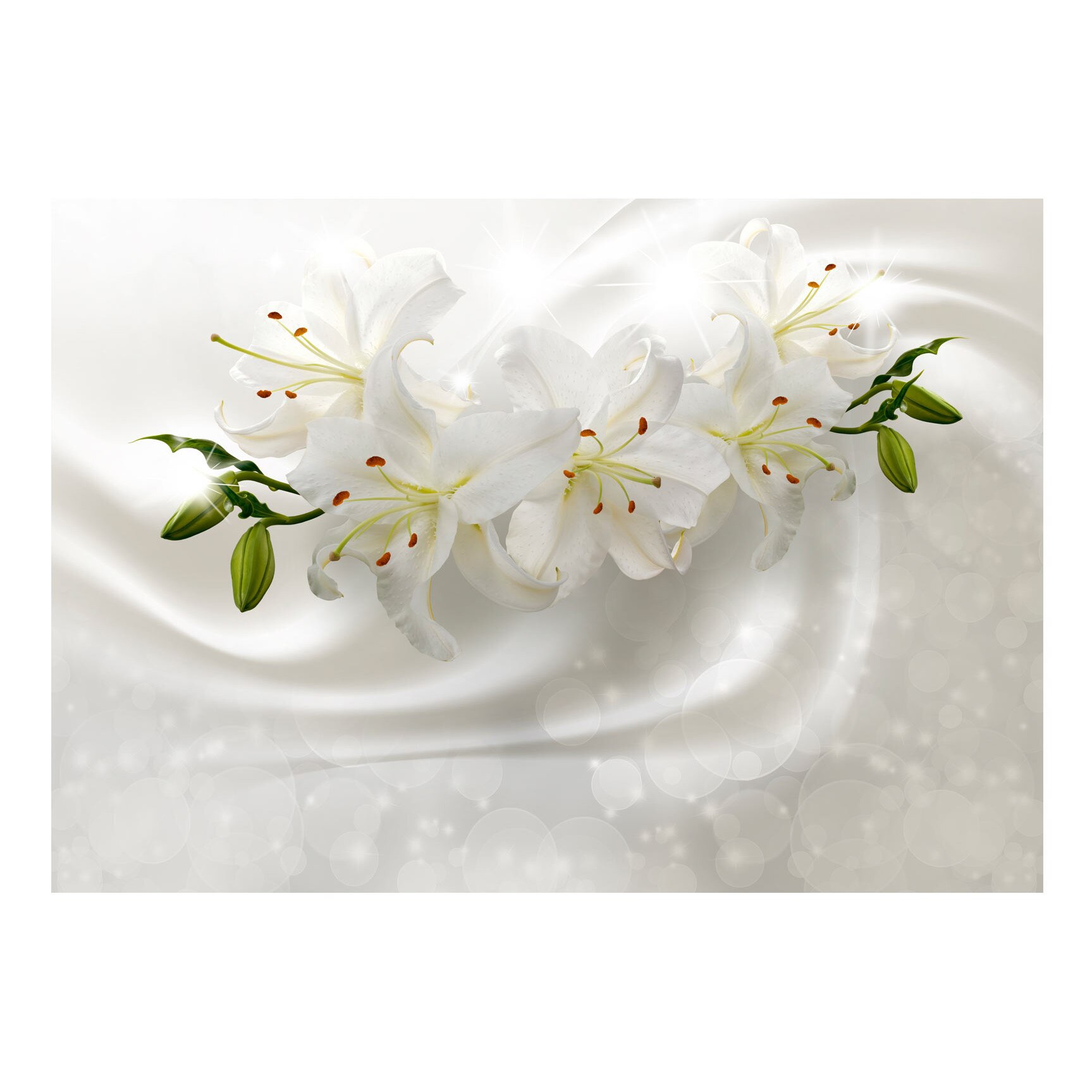 Fototapet vlies - Stralucire romantica - 400 x 280 cm