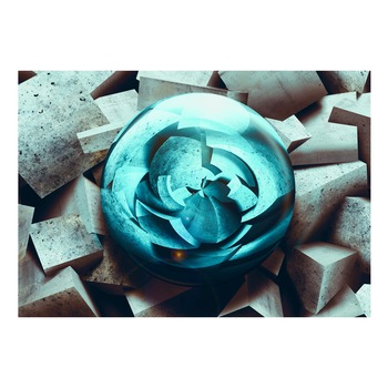 Fototapet vlies vlies - Stralucire albastra - 300 x 210 cm Fototapet vlies vlies - Stralucire albastra - 300 x 210 cm