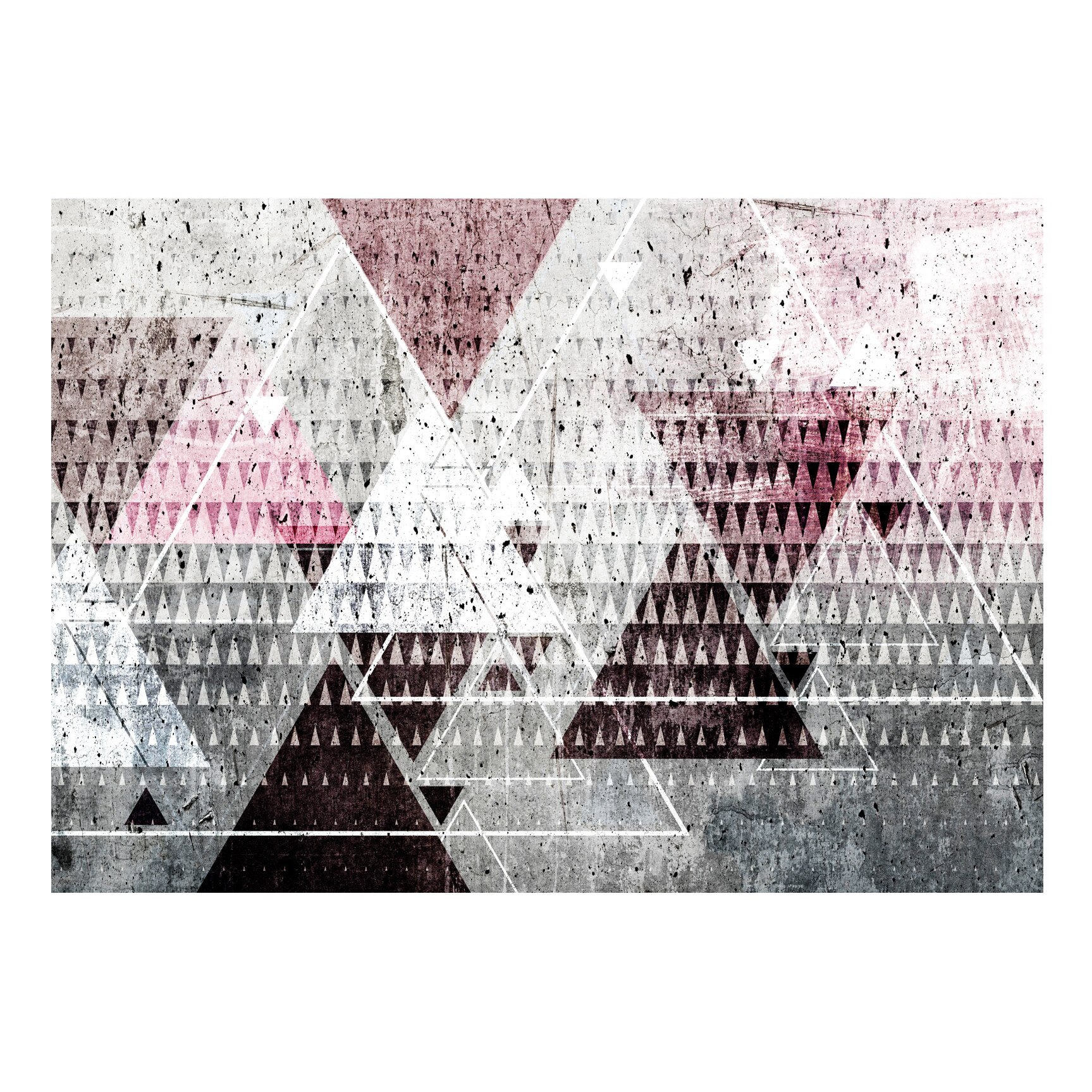 Fototapet vlies - triunghiurile - 350 x 245 cm