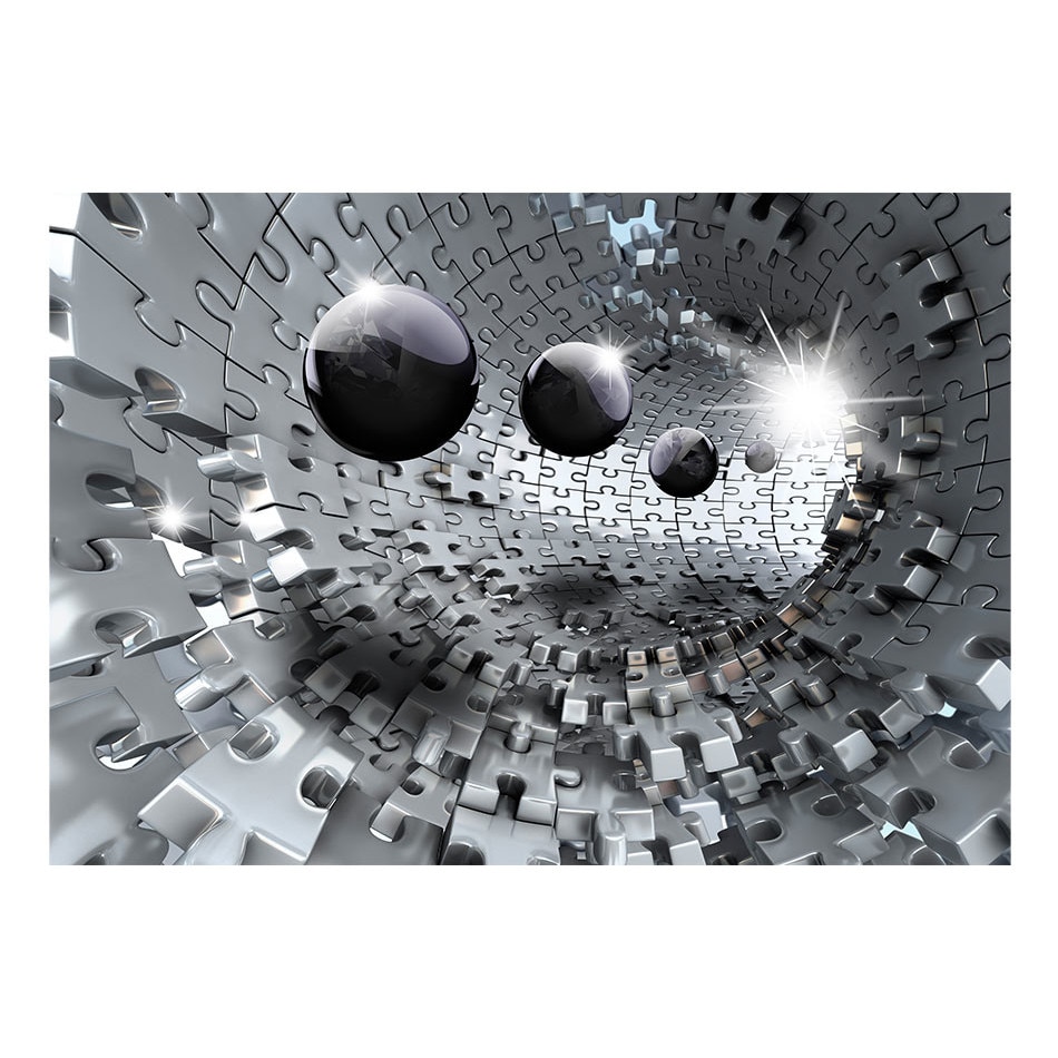Fototapet vlies - Tunel de puzzle - 200 x 140 cm
