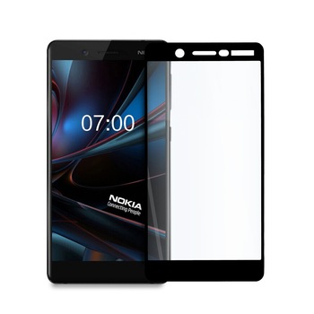 Folie de Sticla pentru Nokia 7, Full Glue, Full Cover, Negru Folie de Sticla pentru Nokia 7, Full Glue, Full Cover, Negru