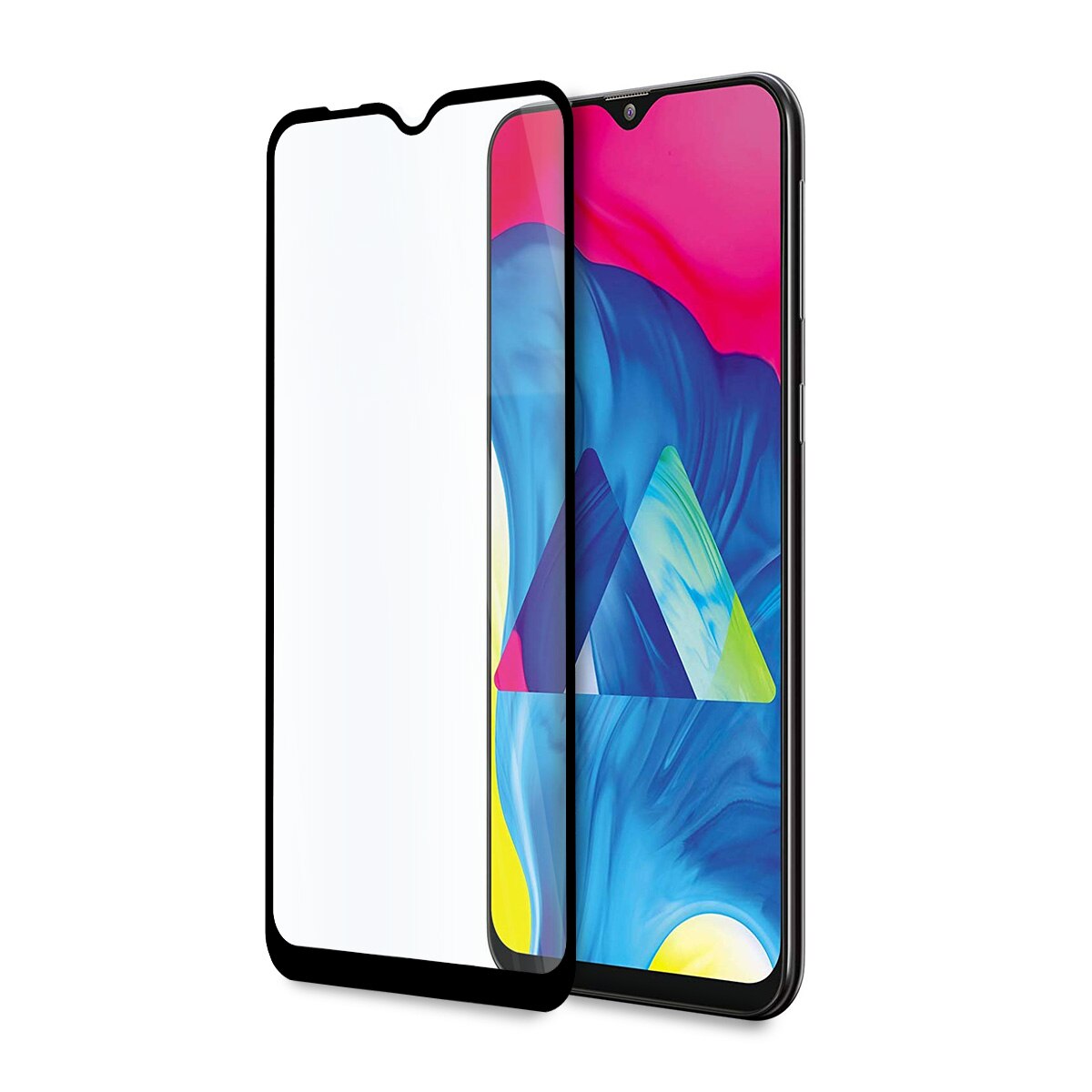 Folie de protectie Full Screen din sticla, Magic, Compatibila cu Samsung M10, Transparent/Negru