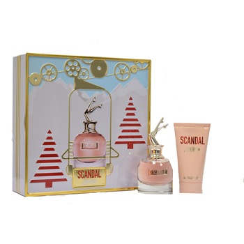 Set Jean Paul Gaultier, Scandal, Femei: Apa de Parfum, 50 ml + Lotiune de corp, 75 ml Set Jean Paul Gaultier, Scandal, Femei: Apa de Parfum, 50 ml + Lotiune de corp, 75 ml