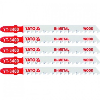 Set Lame Fierastrau Pendular 5 bucati 6TPI YT-3400 Set Lame Fierastrau Pendular 5 bucati 6TPI YT-3400