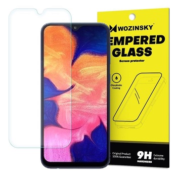 Folie Protectie Sticla Wozinsky 9H pentru Samsung Galaxy A10, Transparenta Folie Protectie Sticla Wozinsky 9H pentru Samsung Galaxy A10, Transparenta
