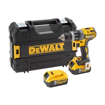 Masina compacta de gaurit cu percutie Dewalt DCD796P2-QW, motor fara perii, 18V XR Li-Ion 5,0Ah Masina compacta de gaurit cu percutie Dewalt DCD796P2-QW, motor fara perii, 18V XR Li-Ion 5,0Ah