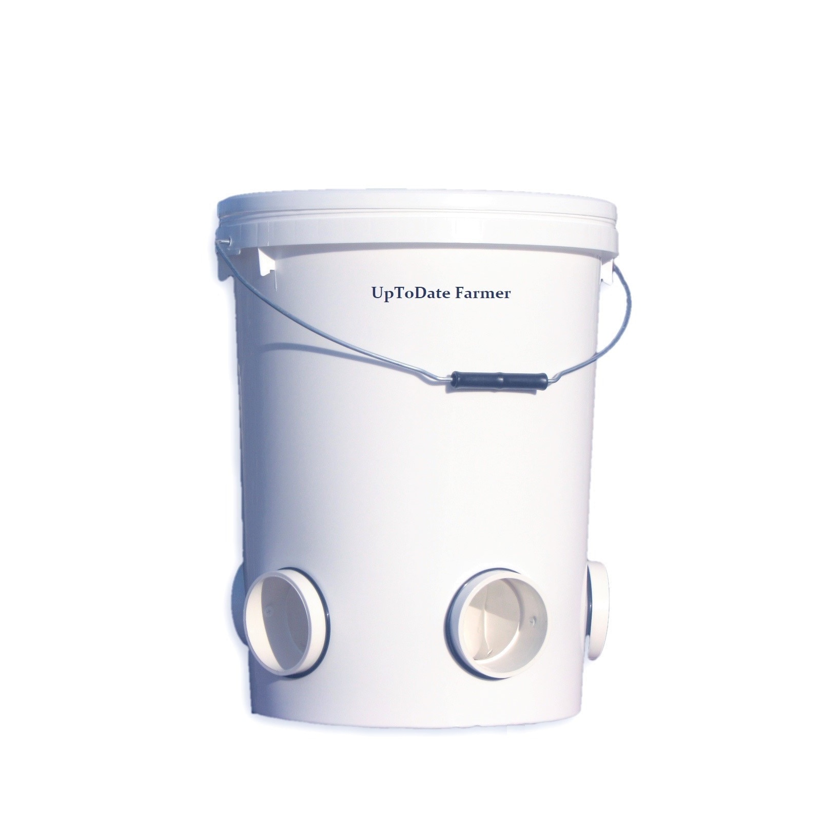 Hranitoare automata UpToDate Farmer pentru pasari 25l cu 5 spatii de hranire