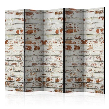 Paravan din 5 parti - Povestea caramizii II - 225 x 172 cm Paravan din 5 parti - Povestea caramizii II - 225 x 172 cm