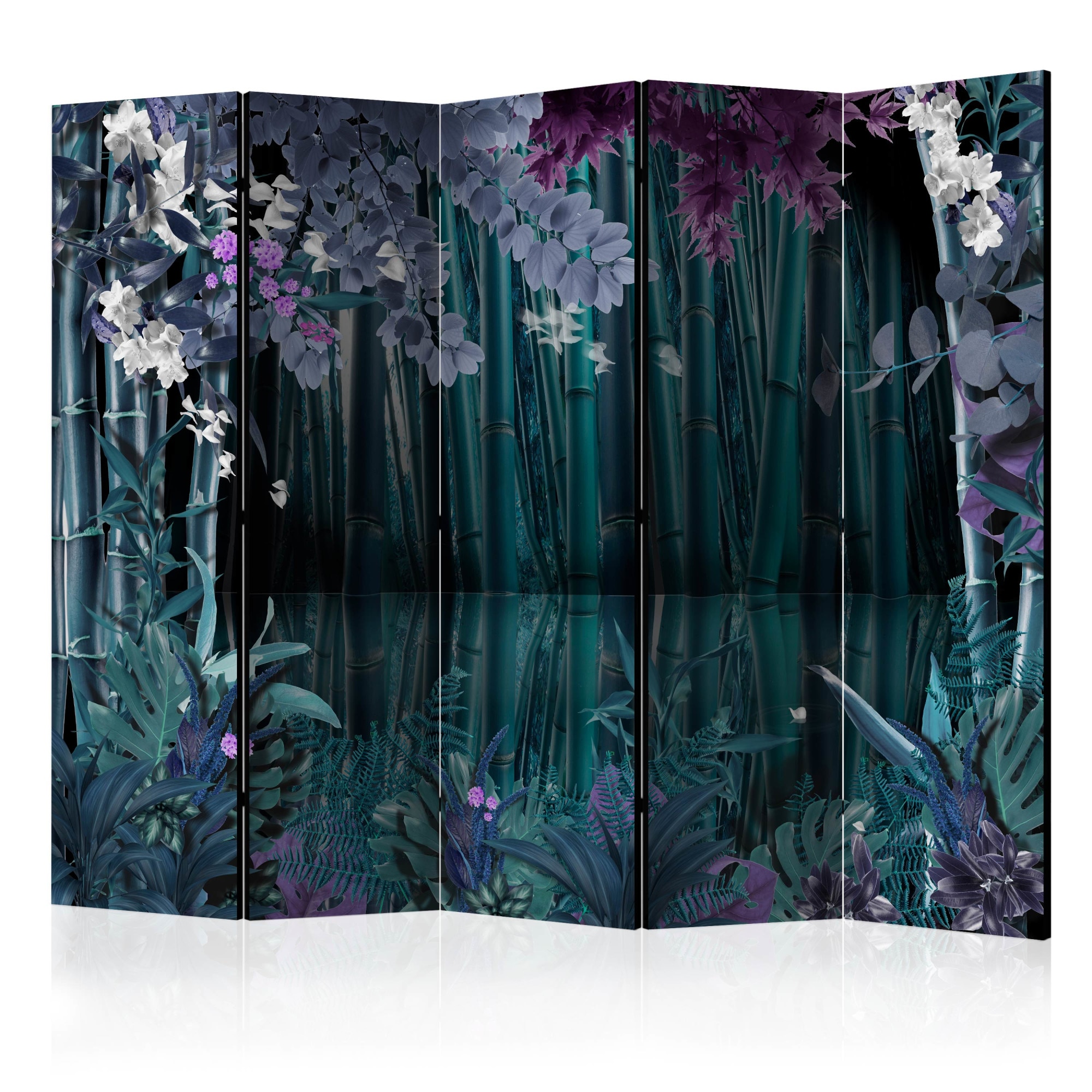 Paravan din 5 parti - Noaptea misterioasa - 225 x 172 cm