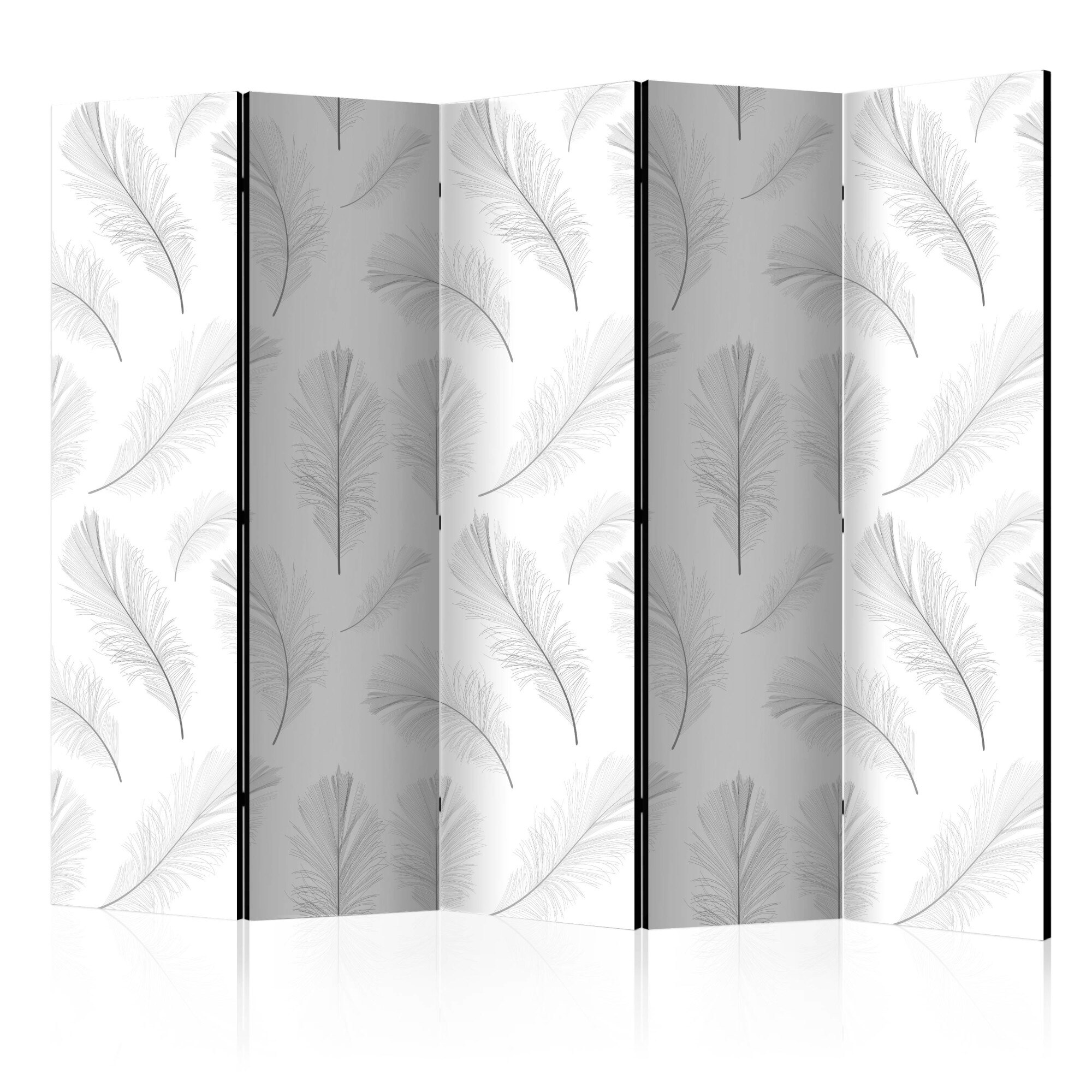 Paravan din 5 parti - lumina - 225 x 172 cm