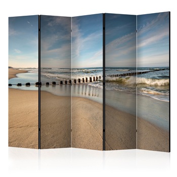 Paravan din 5 parti - Briza marina - 225 x 172 cm Paravan din 5 parti - Briza marina - 225 x 172 cm