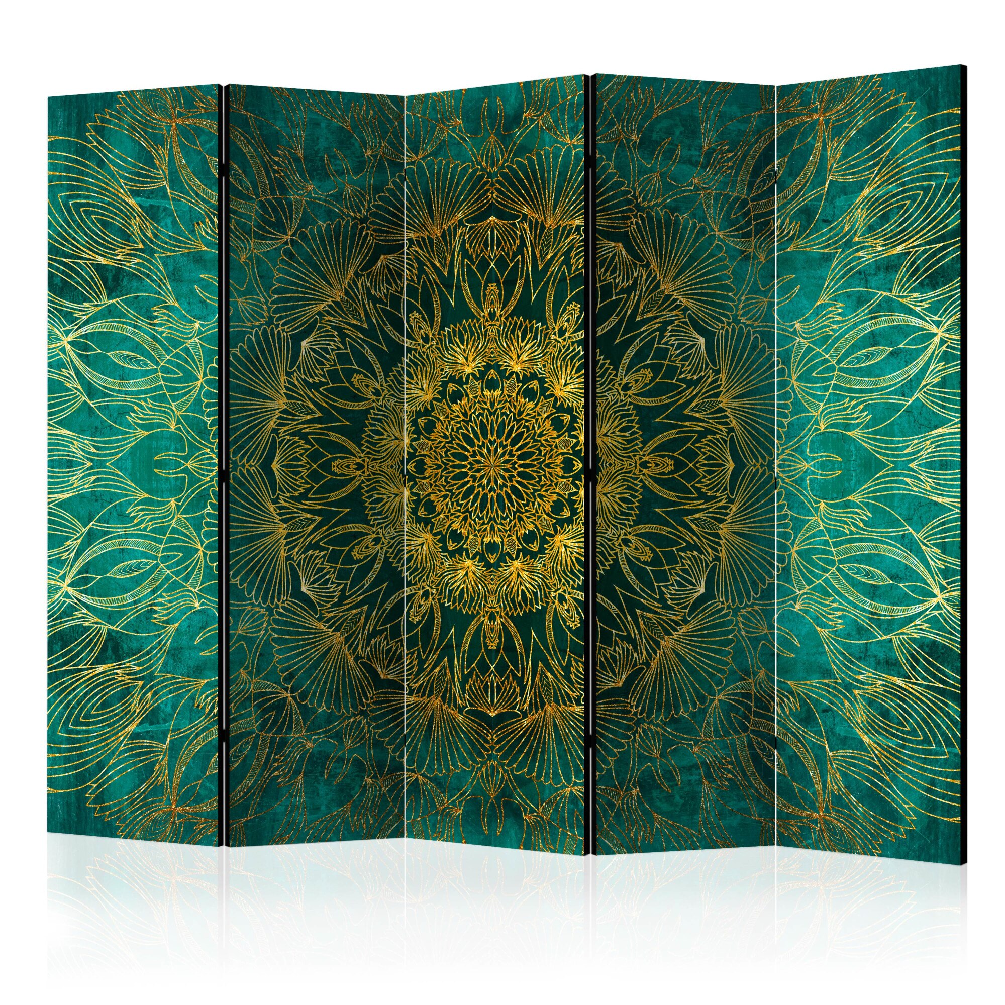 Paravan din 5 parti - Cusatura regala II - 225 x 172 cm