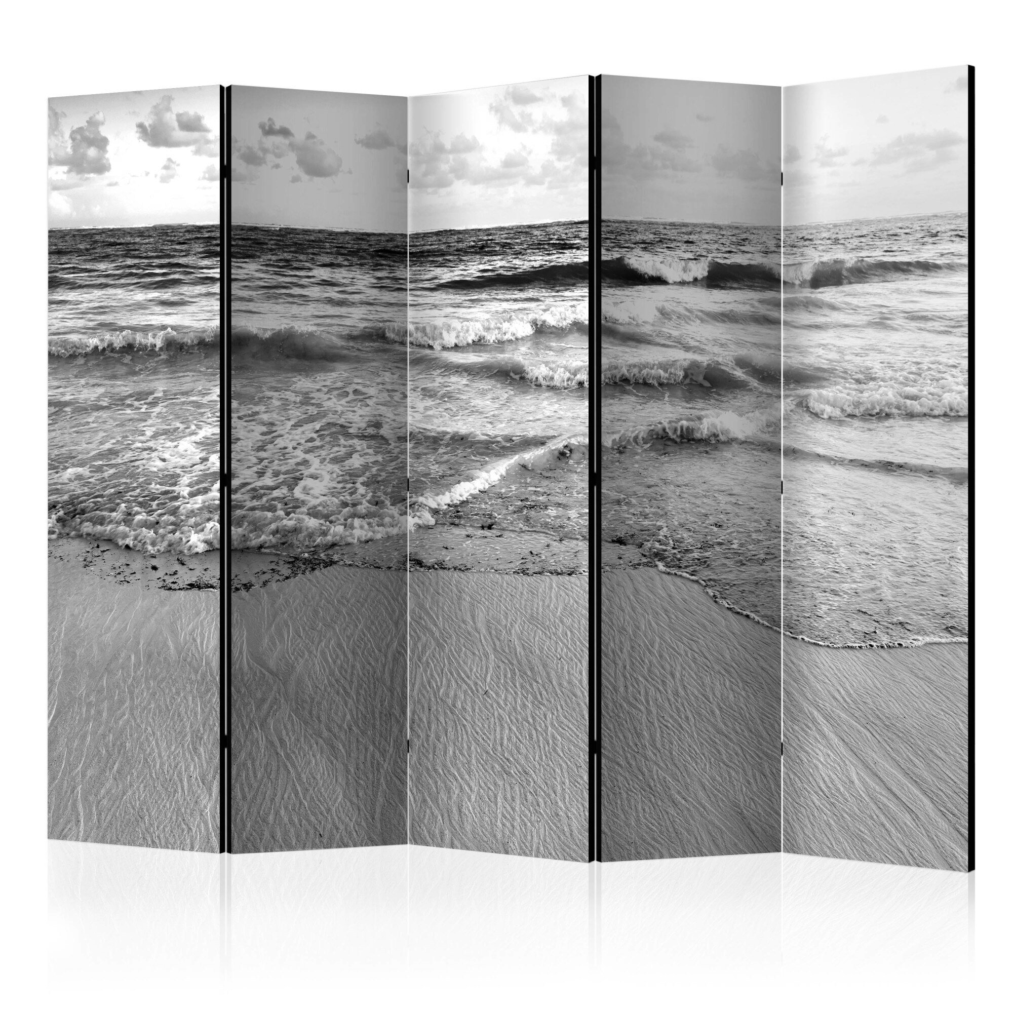 Paravan din 5 parti - Dupa-amiaza subtila - 225 x 172 cm