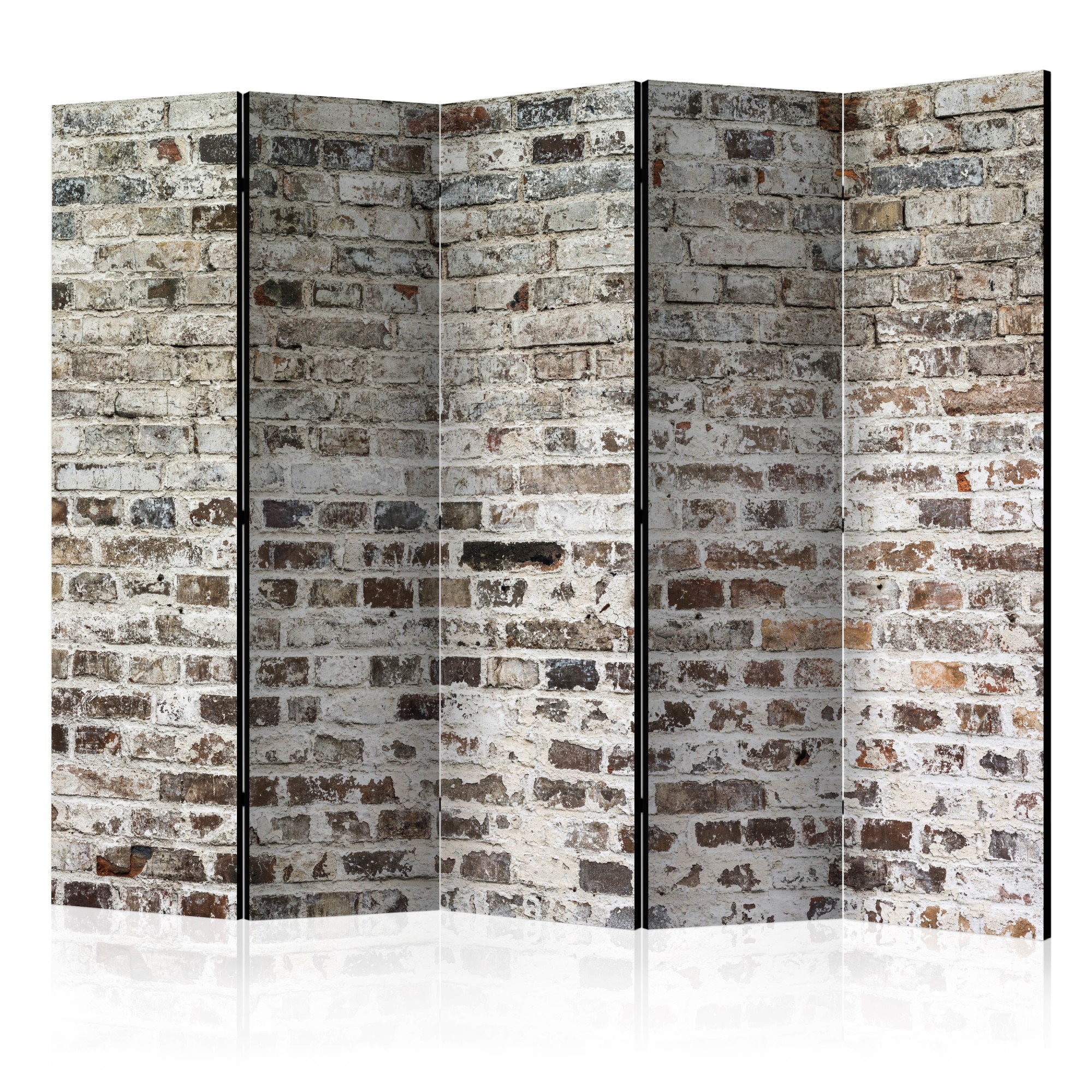 Paravan din 5 parti - Zidurile timpului II - 225 x 172 cm