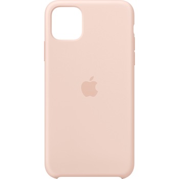 Husa de protectie Apple pentru iPhone 11 Pro Max, Silicon, Pink Sand Husa de protectie Apple pentru iPhone 11 Pro Max, Silicon, Pink Sand
