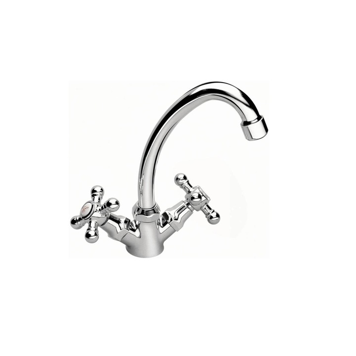 Смесител за мивка в стил ретро