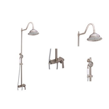 Coloana dus 3 functii aspect inox satinat TRENDY S Coloana dus 3 functii aspect inox satinat TRENDY S