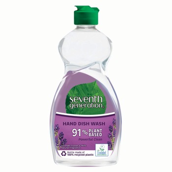 Detergent ecologic pentru vase, utilizare manuală Seventh Generation Lavender Flower & Mint, 500ml Detergent ecologic pentru vase, utilizare manuală Seventh Generation Lavender Flower & Mint, 500ml
