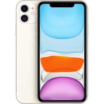 Telefon mobil Apple iPhone 11, 256GB, White Telefon mobil Apple iPhone 11, 256GB, White