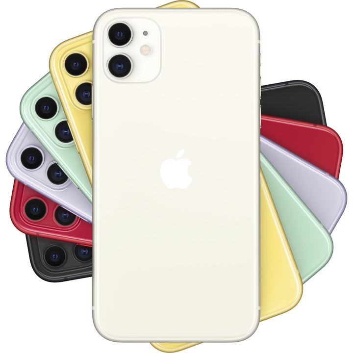 Telefon mobil Apple iPhone 11, 128GB, White