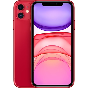 Telefon mobil Apple iPhone 11, 64GB, Red Telefon mobil Apple iPhone 11, 64GB, Red